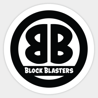 Block Blasters Official Logo Sticker